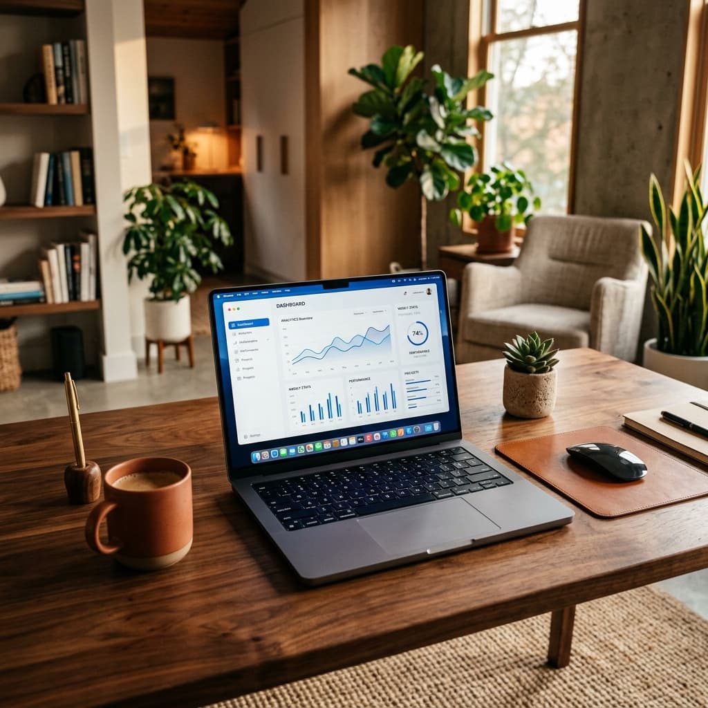 People doing their work in the software they use every day